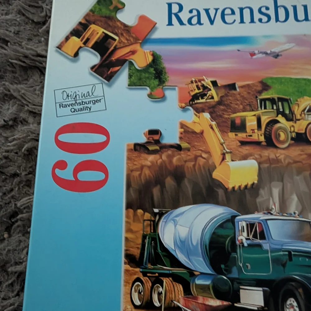 Ravensburger Construction Site Puzzle - 60 Pieces